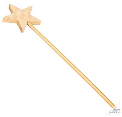 Houten Toverstaf van 23 cm - Perfect voor Magische Avonturen