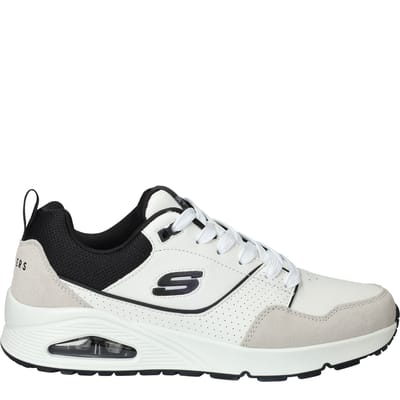 Skechers Uno Retro One Sneakers - Heren - Wit