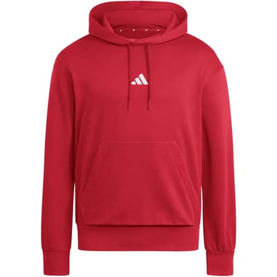 Adidas Essentials Feelcozy Fleece Hoodie Rood M Man
