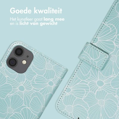 imoshion Hoesje - Geschikt voor Apple iPhone 11 - Design Bookcase smartphone - Botanica