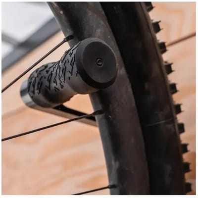 Lezyne CNC Alloy Wielhaak – Geschikt voor fietsen – Kan tot 32kg dragen – Staal – Zwart
