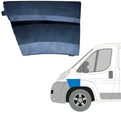 Reparatiepaneel voorspatbord voor Peugeot Boxer 2006-2014 / Links