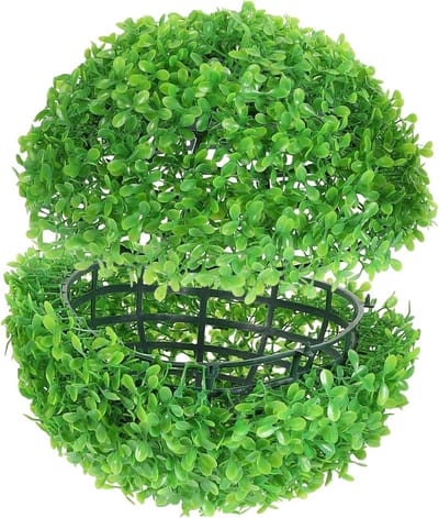 Kunstgrasbal Decoratie - Plantenbal Buiten - Balkon Versieren - Levensecht Ontwerp - 35x35x35 cm - Groen