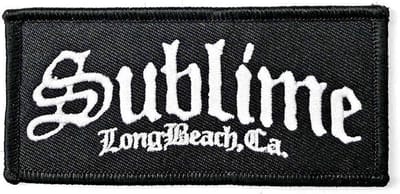 Sublime - C.A. Logo Patch - Zwart