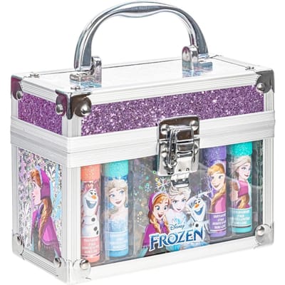 Frozen make-up koffertje met 4 lipbalsem