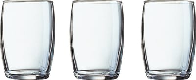 Arcoroc Drinkglazen - klein formaat - 12x stuks - transparant - glas - 160 ml - waterglas/sapglas