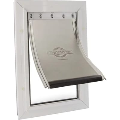 Petsafe 600 Kattenluik Aluminium - Wit