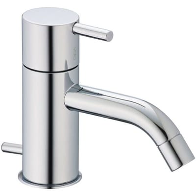 Vola cold water washbasin pedestal valve with eccentric drain set