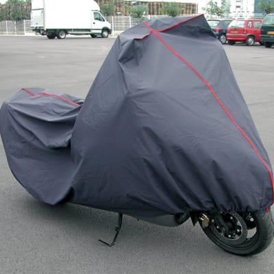 MSV Beschermhoes universeel - brommer - scooter - motor - 250x115x75 cm - grijs - beschermend