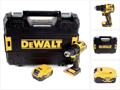 DeWalt DCD 708 NT accuboormachine 18 V Li-Ion Brushless in TSTAK Box + 1 x 5,0 Ah accu - zonder oplader
