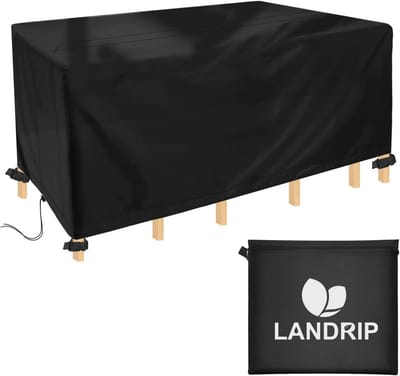 Rechthoekige Tuinmeubelhoes - Waterdicht, UV-bestendig en Stevig - Bescherming voor Terrasmeubels 213 x 132 x 72 cm