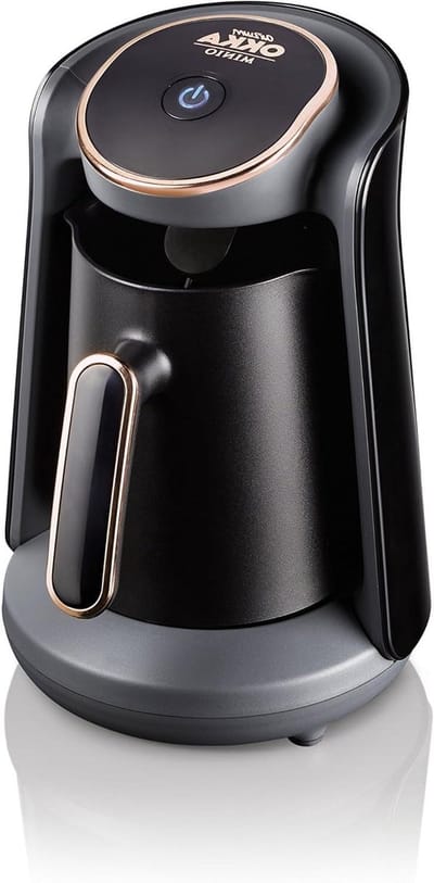 Turkse Koffiemachine - Koffiezetapparaat Mokkapot - Traditionele Koffie Zetten - Overloopbeveiliging - 4 Koppen - Koper