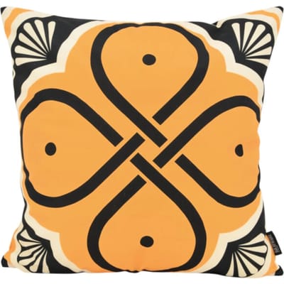 Gek op kussens! Sierkussen ornament tile #5 | 45 x 45 cm | katoen/polyester