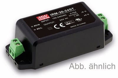 MEAN WELL AC/DC inbouwvoeding IRM-30-12ST, 12 V-/2,5 A, 30 W