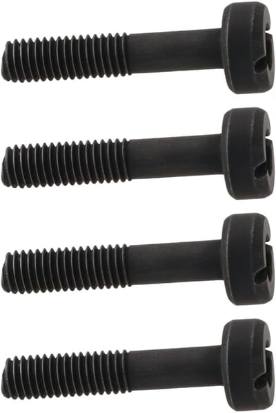 Dailygoods- Schroef Staal - 4 Stuks - Compatibel met Husqvarna 340/345/365/371/372 - Hoge druksterkte - Corrosiebestendig - Stabiliteit en veiligheid - Machine Schroef