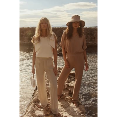 Broek Rio | Beige