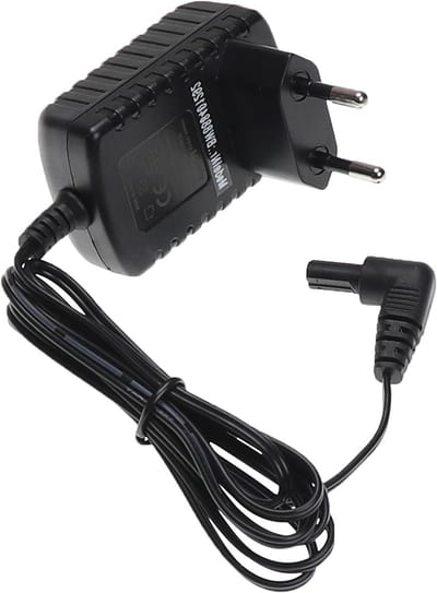 Oplader Stofzuiger - Laadkabel Adapter - Accu Opladen - Precisie Pasvorm - 14V 0.4A - Zwart