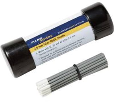 Fluke Networks NFC-SWABS-2.5MM NFC-SWABS-2.5MM Glasvezeltester Meetbereik: Netwerk