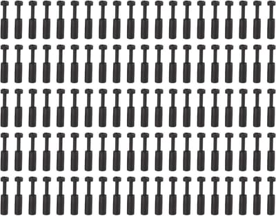Pijpplug - Luchtconnector - Luchtleiding Afsluiten - Snelle Aansluiting - 1/4 Inch - Zwart