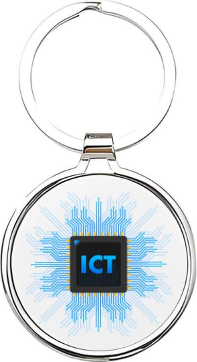 Akyol - ict-medewerker Sleutelhanger - Ict - de beste ict-specialist - ict-medewerker - ict - technici - technicus - afdeling ict - werk - ict manager - administrator - ict-specialist - 4 x 7,5 CM