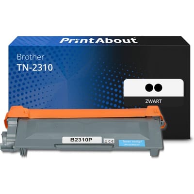 PrintAbout huismerk Toner TN-2310 Zwart Multipack Geschikt voor Brother