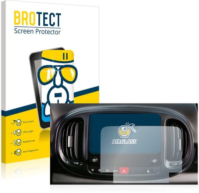 Screenprotector voor Fiat 500L 2022 Uconnect 7" Beschermglas transparant