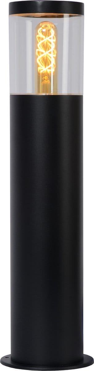 Lucide FEDOR - Sokkellamp - 1xE27 - IP44 - Zwart