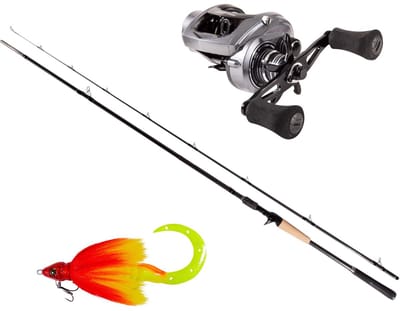 Grayton Apex Power Big Bait Baitcaster Combo 2.40m (80-160g) - Roofvis Set
