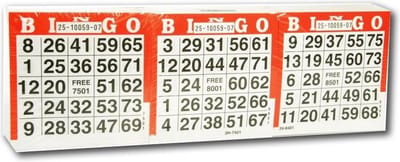 Bingokaarten 1500 Vellen – Eenkleurig Voor Eenmalig Gebruik – Bingo Accessoire voor Spelavonden & Evenementen – Engelhart