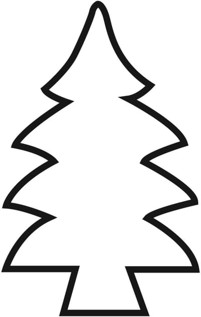 KAISER Uitsteekvorm dennenboom "Tanni" 5 cm Kerstmis premium kwaliteit licht nauwkeurig uitsteeksel veilig comfortabel gebruik