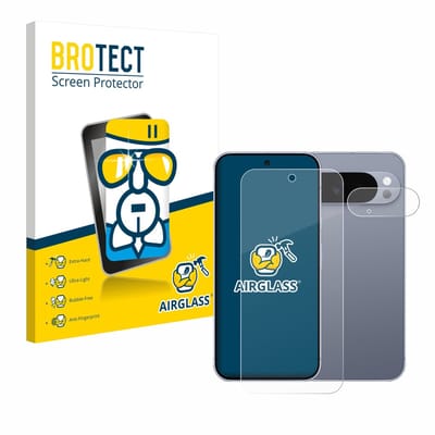 Screenprotector voor Google Pixel 10 Pro XL (Voor+Camera) Beschermglas transparant