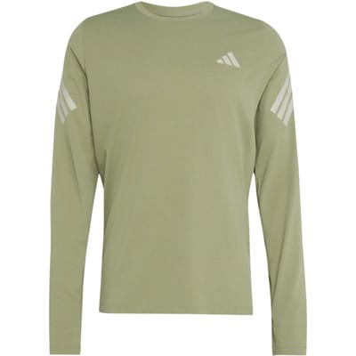 Adidas Adi365 Iconic///running T-shirt Met Lange Mouwen Groen M Man