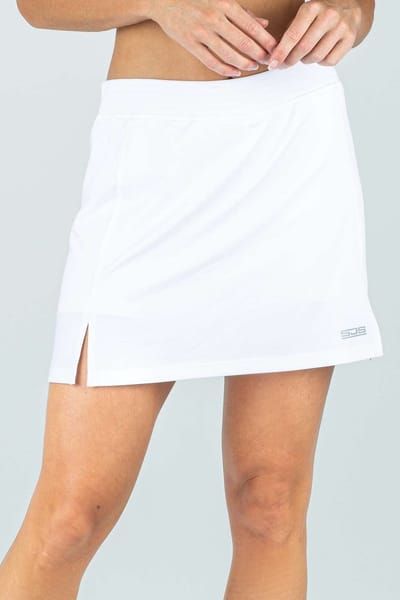 Sjeng Sports WINNER CURL - Maat: XS Wit - Tennis Rokjes Vrouwen - Sportrok - stretch