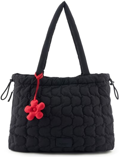 SEIDENFELT MANUFAKTUR shopper Vaala Shopper Black zwart