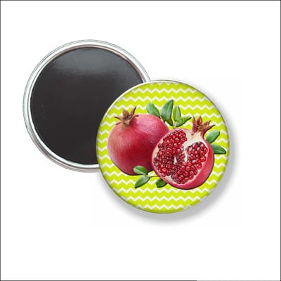 Button Met Magneet - Garnaatappel - NIET VOOR KLEDING