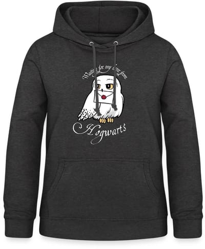 Harry Potter Hedwig Met Brief Waiting For My Letter Hoodie Dames