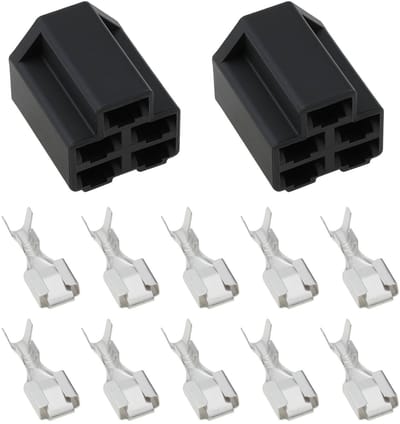 Dailygoods- Ontstekingssleutel set 2 stuks - Connector voor grasmaaier - 5-pins schakelaar - Compatibel met John Deere - Vervangt beschadigde componenten - Zorgt voor stabiele aansluiting