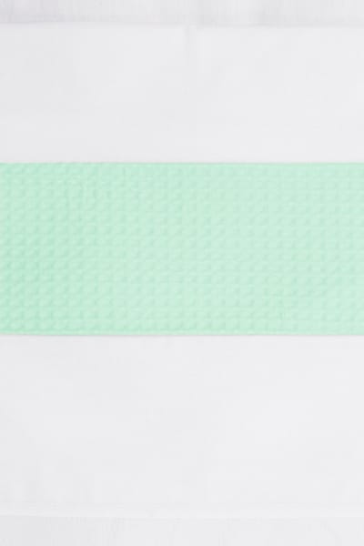BINK Bedding Wieglaken Wafel (Pique) mint 75 x 100 cm