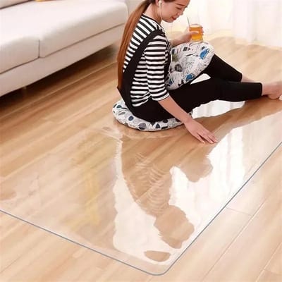 Transparant Tafelkleed - PVC Kleed - Buiten Eten - 1.0 mm Dik - 90x180 cm - Helder