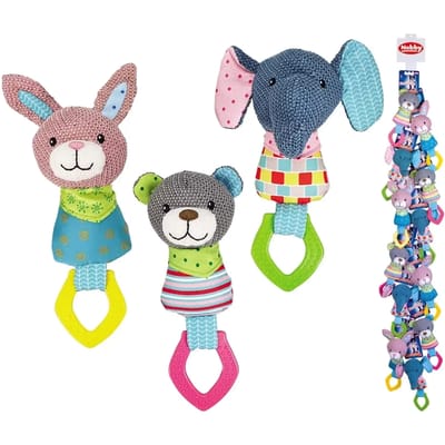 Hondenknuffels op cross merchandising tape Nobby Pet (x12)