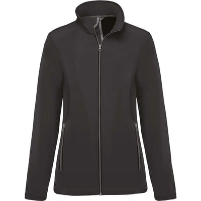Kariban 2-laagse damessoftshelljas K425 - Titanium - XL