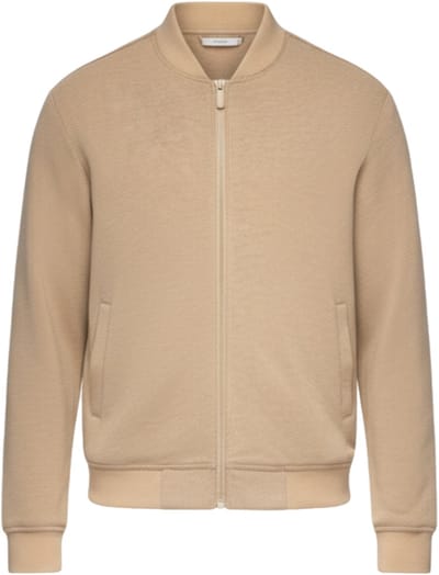 OMBRE Jas - Viscose - Rits - Effen Beige S