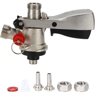 G5/8 S Type Tapbier Fustkoppeling Dispenser met Overdrukklep Huisbrouwsysteem