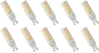 Spectrum LED Insteeklampje G9 7W - 230V - 770 Lumen - 3000K Warm wit - Gezellig licht - Energiezuinig - 10 stuks