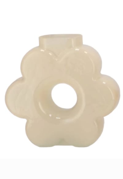 Livia natural vaas 16x6x16cm
