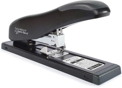 Heavy Duty Nietmachine tot 100 Vel - Zwart