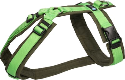 AnnyX Hondentuig - Y-tuigje - Groen/Olijfgroen - maat XXS - Borstomvang 36-42cm - Gewicht hond 3 -7 kg