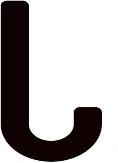 Huisnummer Letter - Nummerbord Deur - Huis Markeren - Drijvend Acryl - 15 cm - J