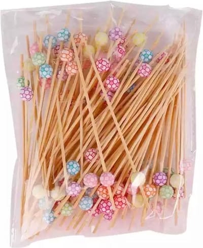 Akyol - cocktail prikkers -verjaardag prikker - cake – taart -verjaardag cup cake topper -cocktail prikker -cocktailprikker