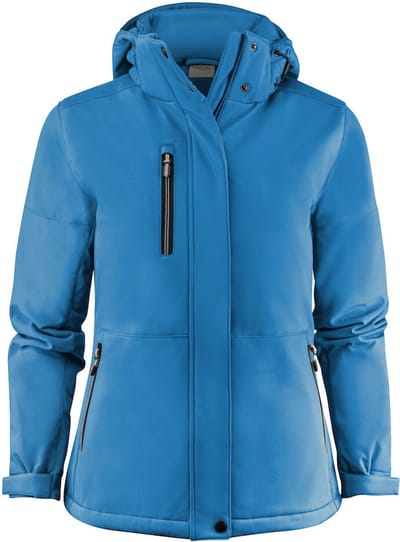 Printer SOFTSHELL OVERLANDING LADY 2261070 - Oceaan Blauw - S